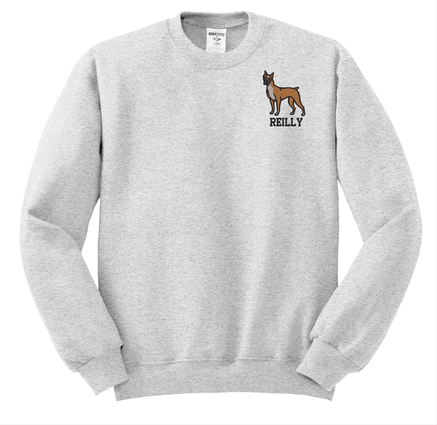 Personalized Boxer Dog Sweatshirt