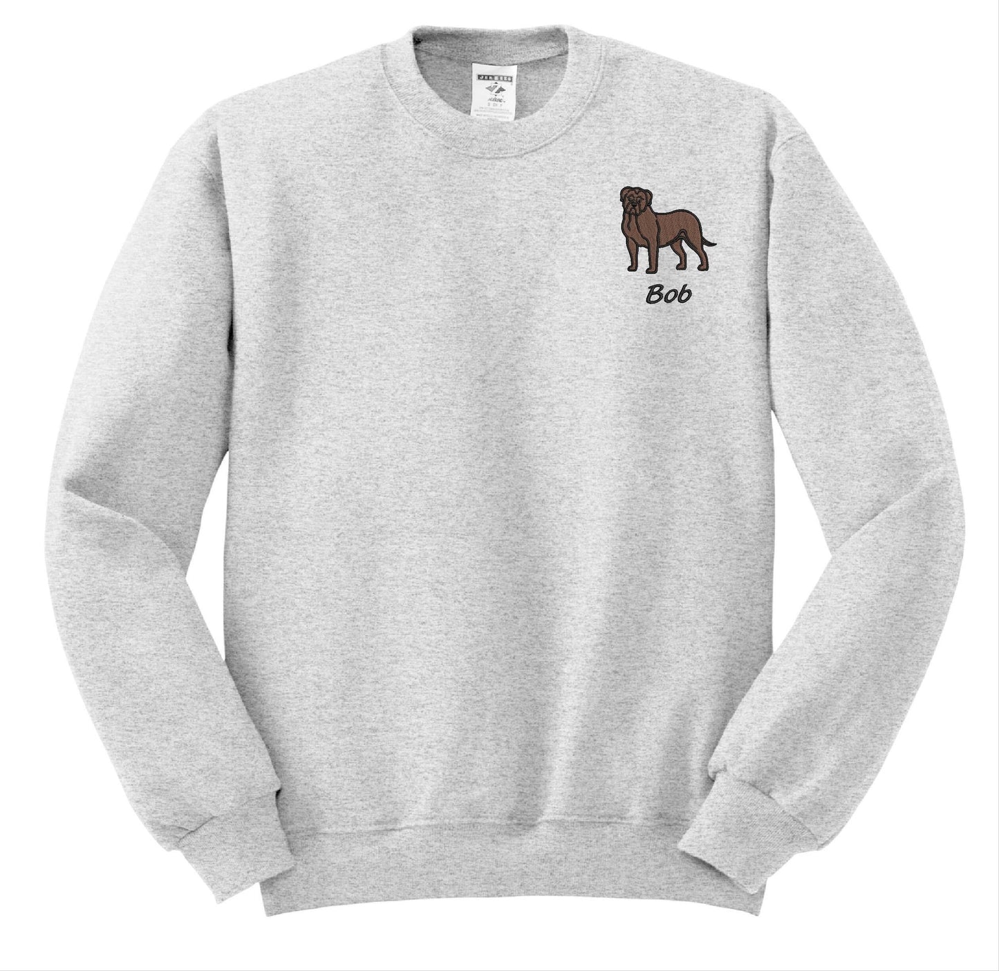 Personalized Dogue de Bordeaux French Mastiff Sweatshirt