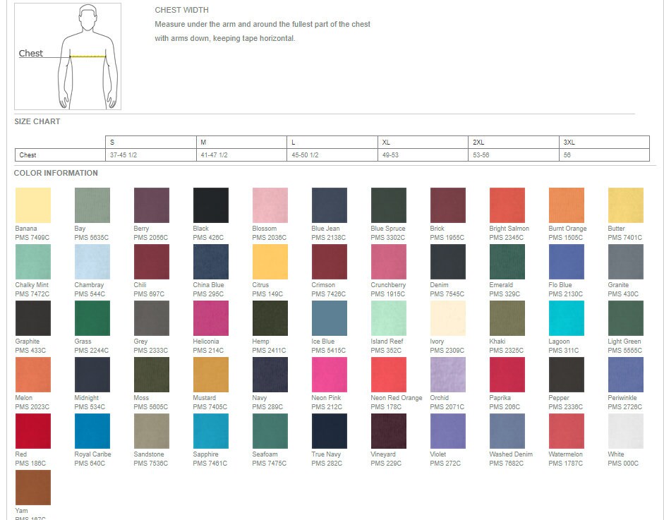 Personalized Comfort Colors Embroidered Tshirt