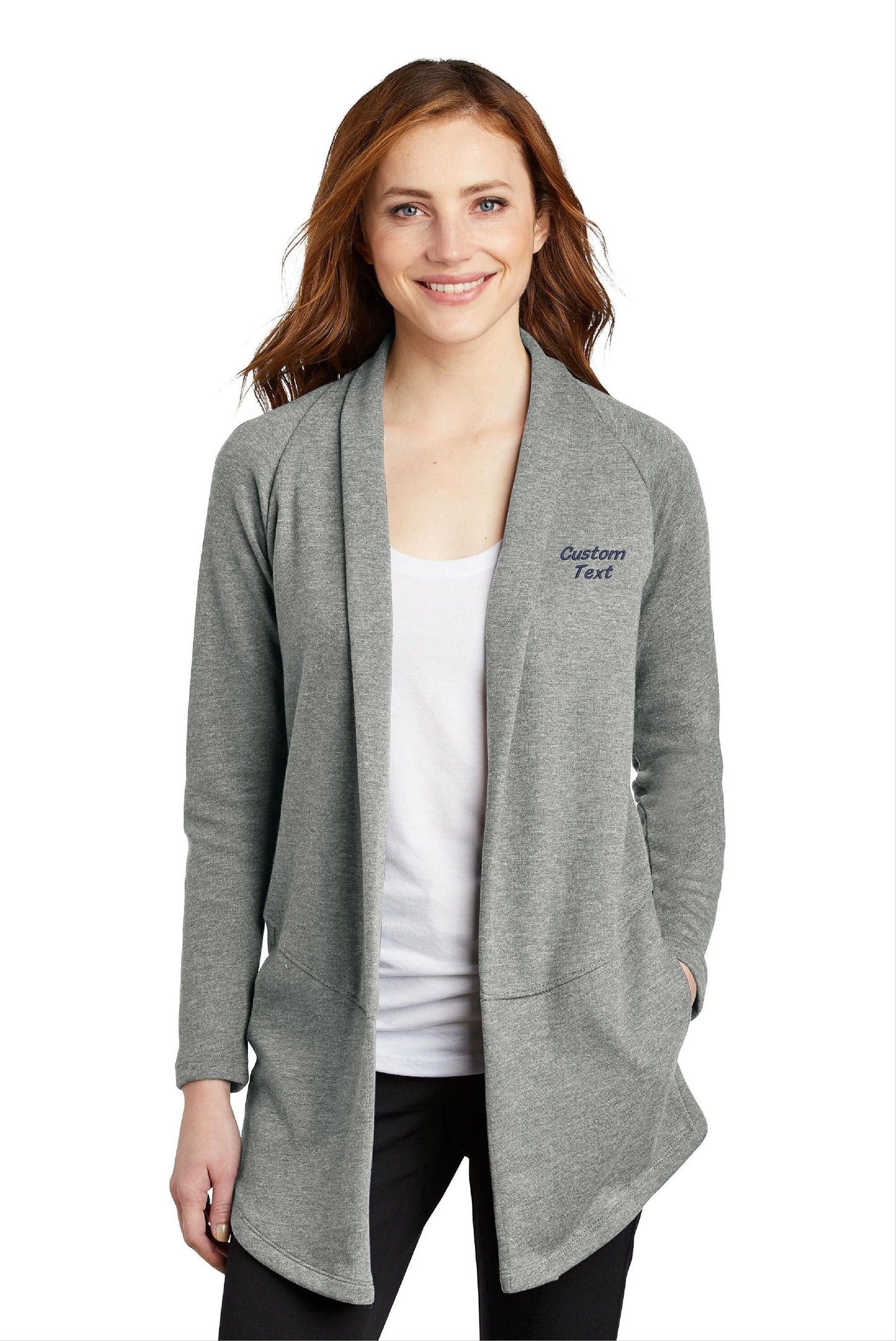 Personalized Embroidered Cardigan