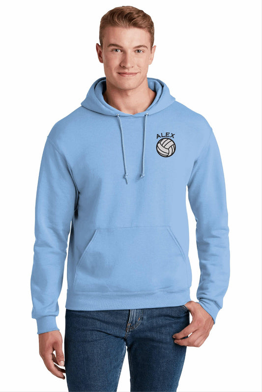 Volleyball Hoodie Sweatshirt Personalized For Men and Women Custom Embroidered Pullover
