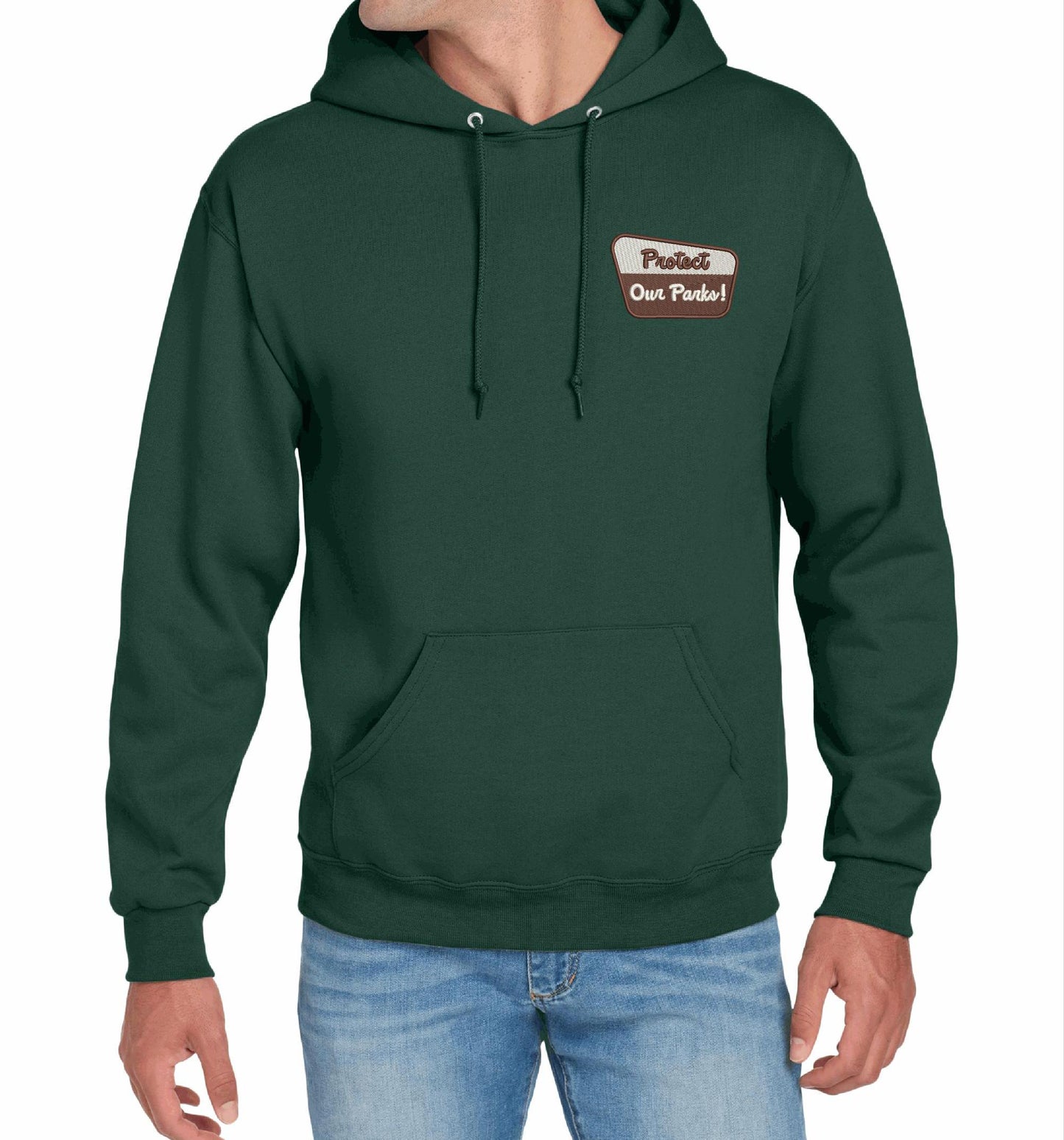 National Park Embroidered Sweatshirt for Men and Women No Minimum Resist Protect Our Parks