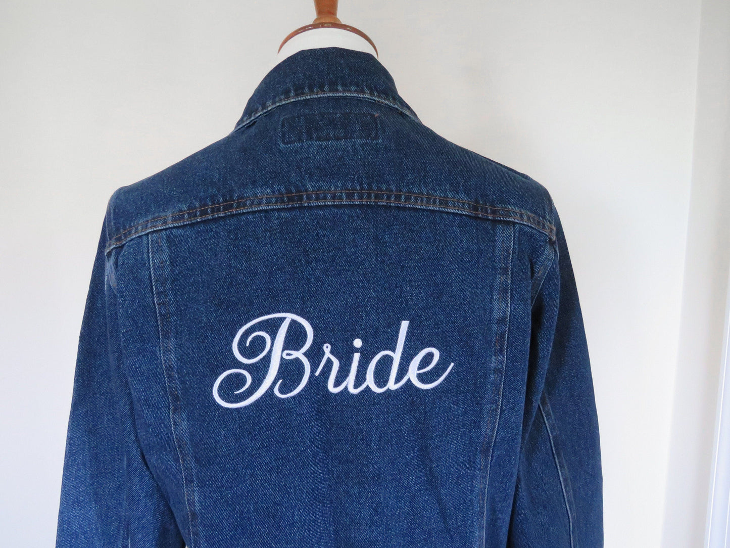 Custom Ladies Denim Jacket Personalized Embroidery