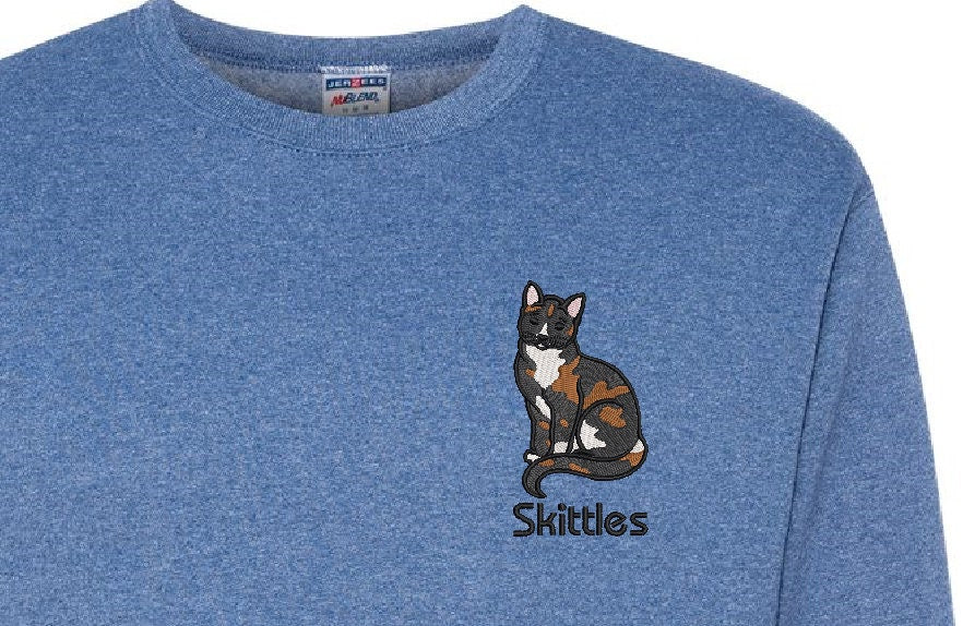 Personalized Calico Cat Sweatshirt