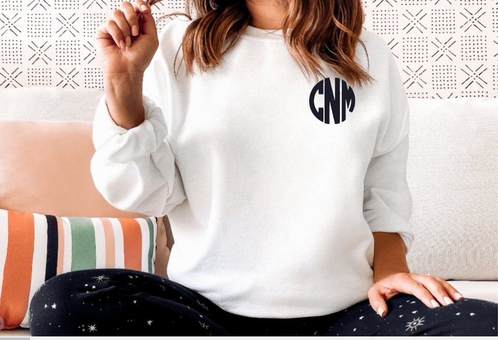 Personalized Monogrammed Sweatshirt