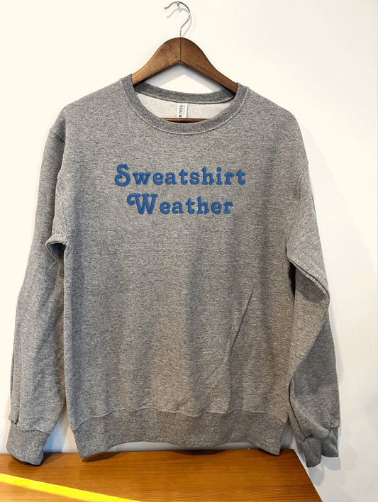 Personalized Embroidered Woodstock Font Sweatshirt for Men and Women No Minimum