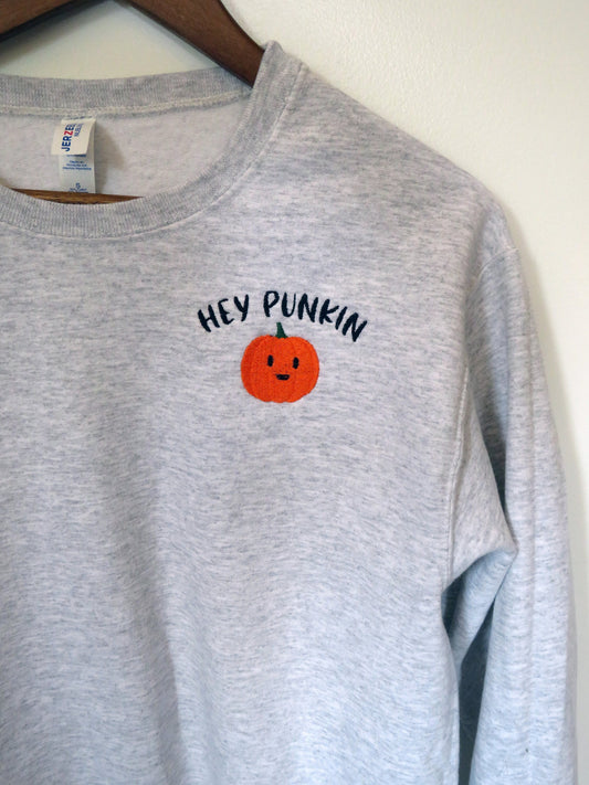 Hey Punkin Fall Crew Neck Sweatshirt