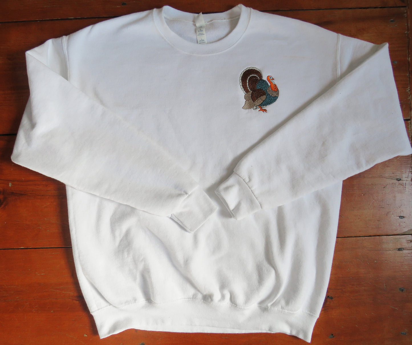Thanksgiving Turkey Crew Neck Sweatshirt