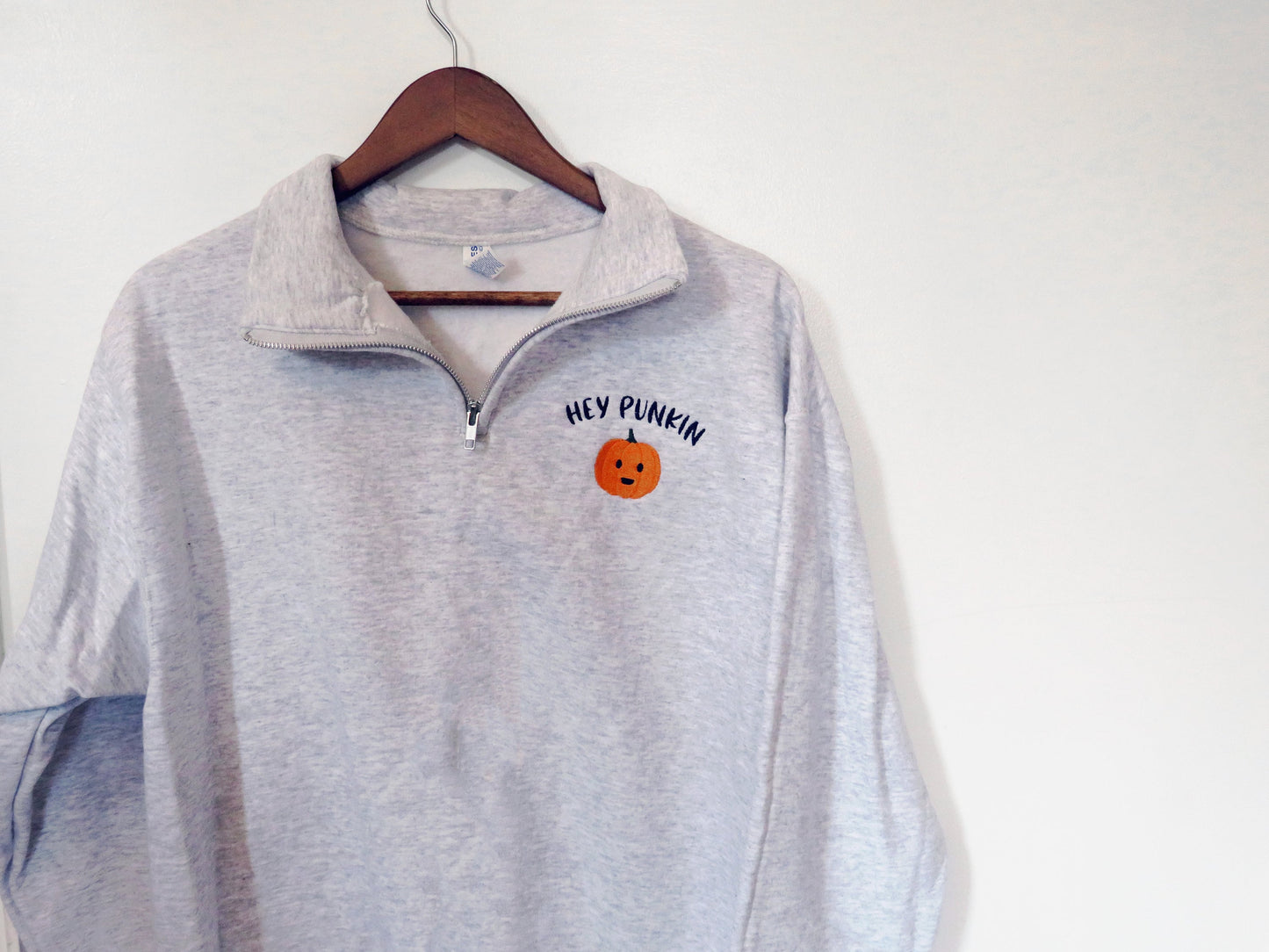 Hey Punkin Fall Quarter Zip Sweatshirt