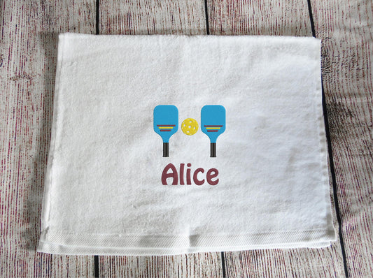 Personalized Pickleball Towel Sports Towel Rally Towel